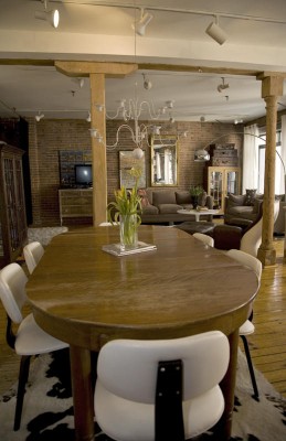 view from table