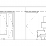Revit automatically draws elevations and 3d perspectives & renderings